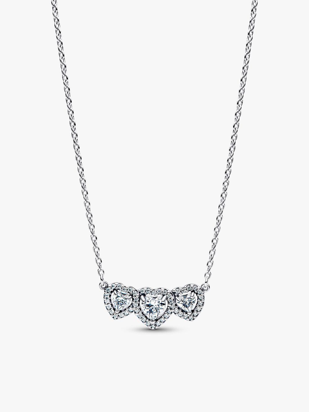 Treated Freshwater Cultured Pearl & Pavé Collier Necklace